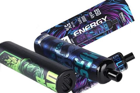 Energy disposable vape pen