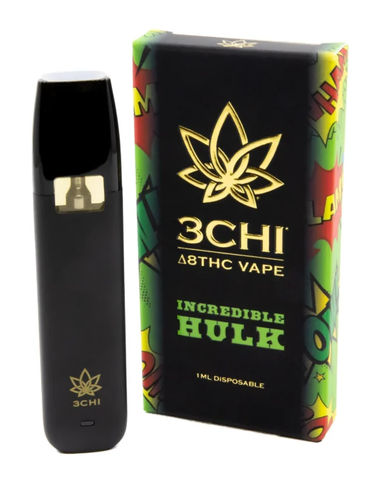 Incredible Hulk Delta 8 Disposable Vape