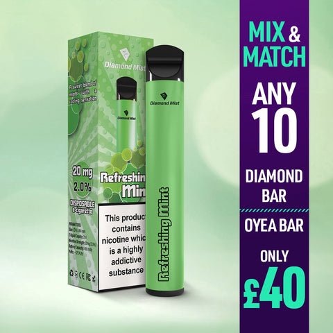 Mint Diamond Mist Bar