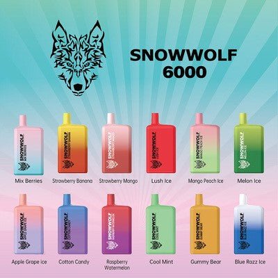 Snowwolf Pod 6000 Puffs