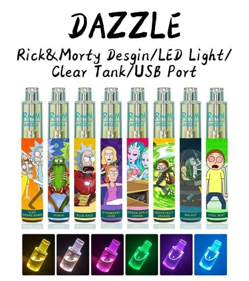 A Complete Review of the Rick and Morty Disposable Vape