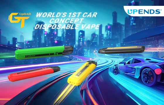 UPENDS Launches World’s 1st Car Concept Disposable Vape - UpBAR GT
