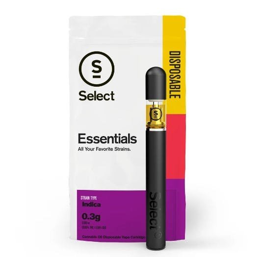 Select Essential Northern Lights Disposable Vape .3g/300mg | MPX NJ -- Gloucester (Med)
