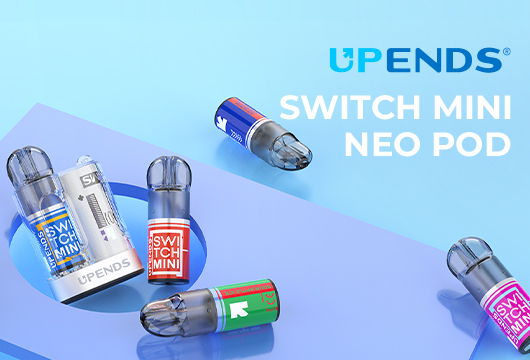 New Products Launch: SWITCH MINI & NEO POD, A Closed Pod System Vape with Its Compatible Pod