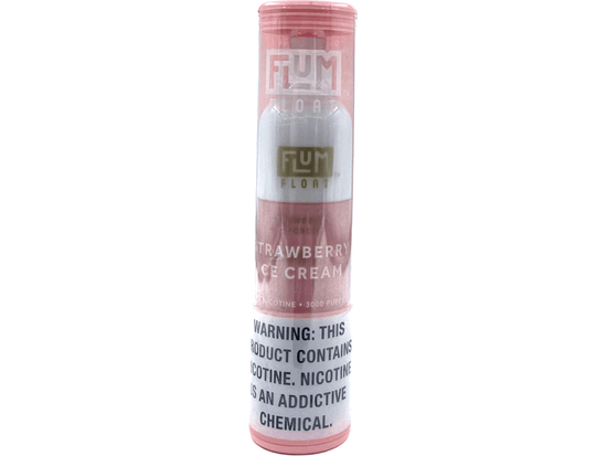 Flum Float Strawberry Ice Cream flavor - Disposable vape device