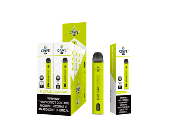 crave disposable vape Vape: Redefining Convenience in Vaping charger gt FLAVOR:FROZEN CHERRY APPLE High 90's - Blue