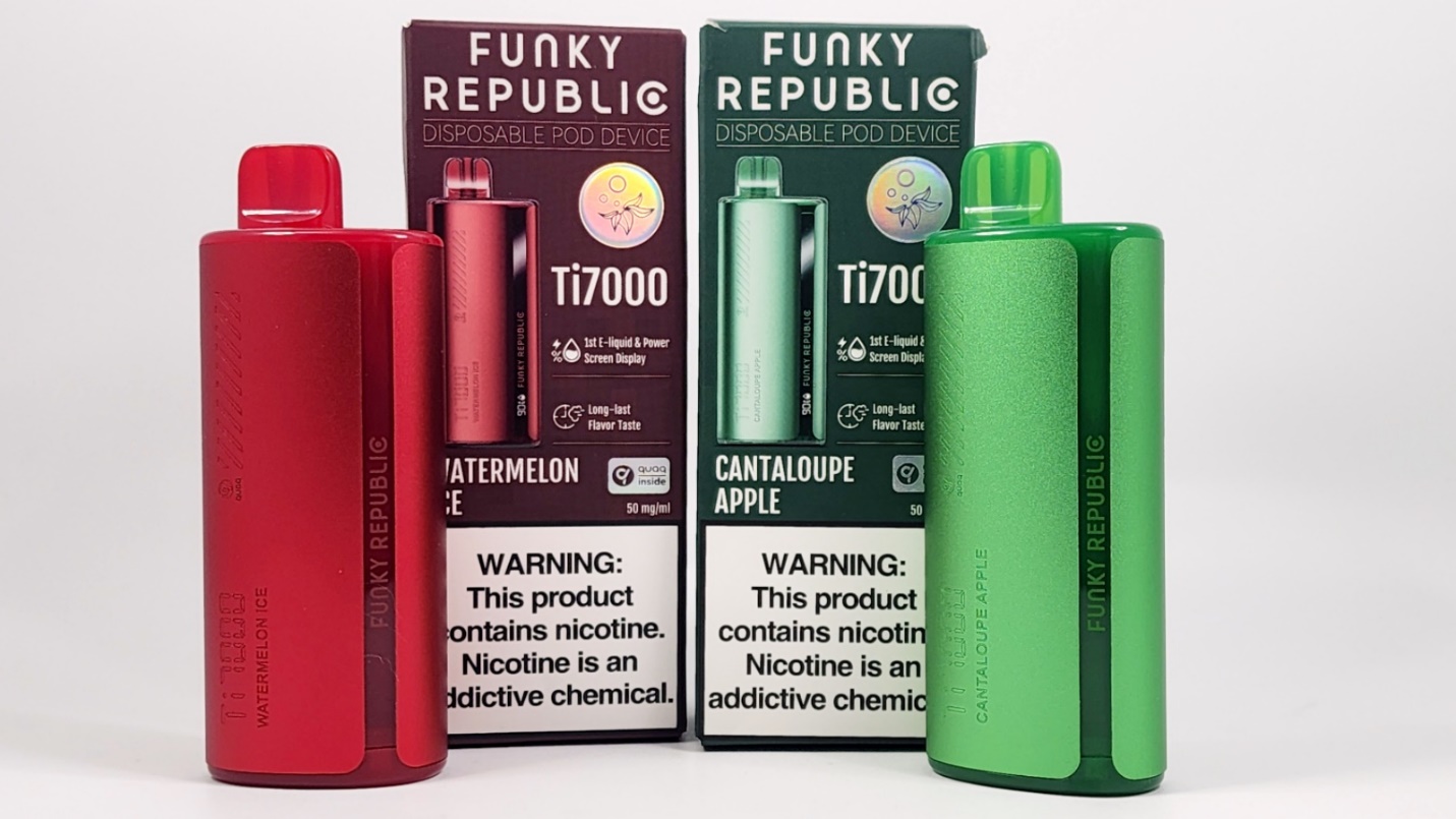 Funky Republic Disposables Review - VapePassion.com