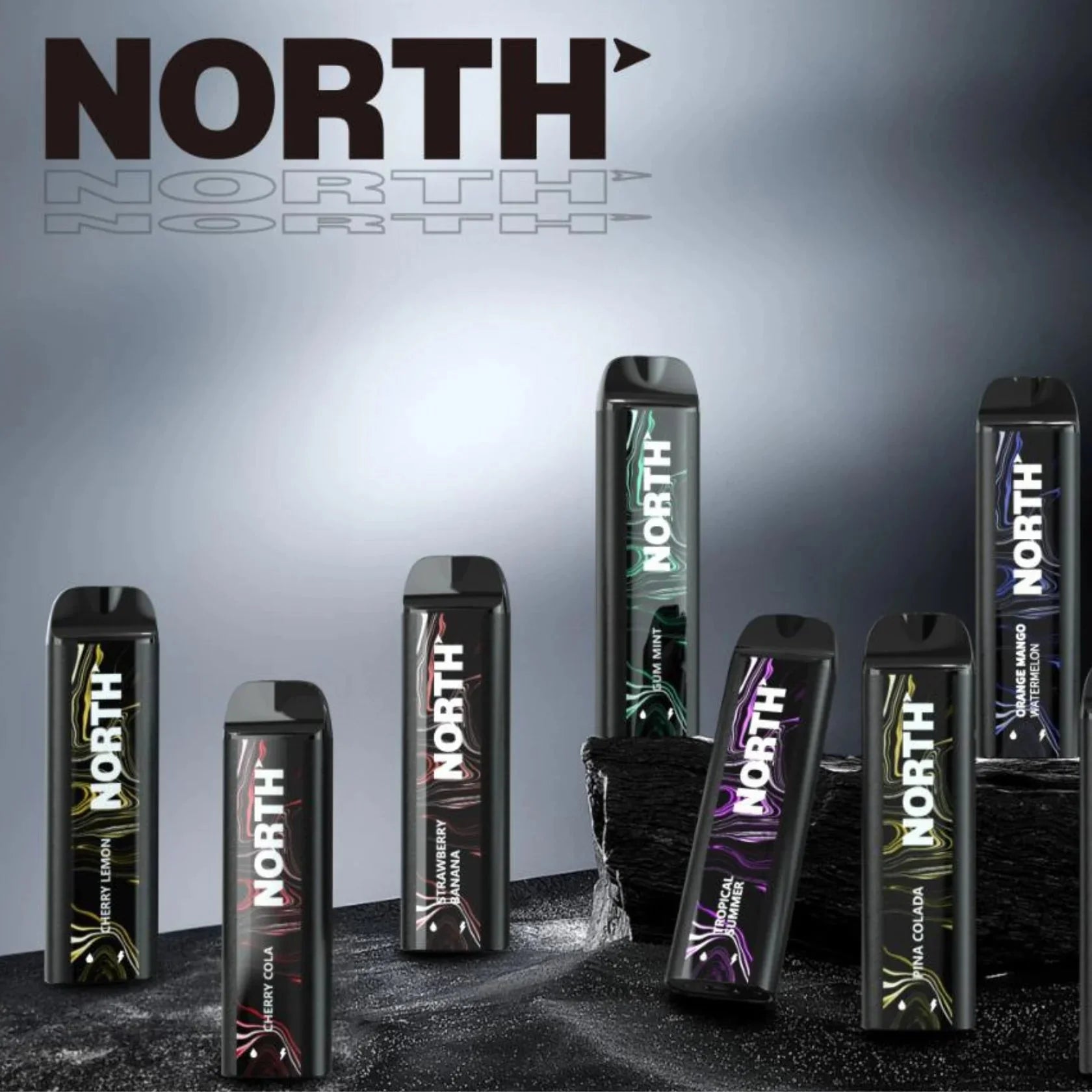 NORTH 5000 Rechargeable Disposable Device – 5000 Puffs – VapoRider